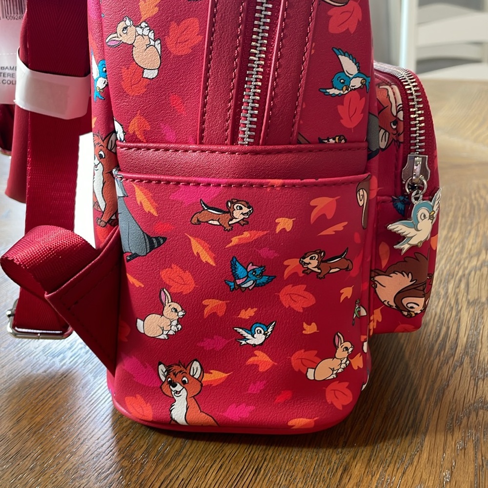 NWT, Loungefly Forest Friends mini backpack - Picture 4 of 6